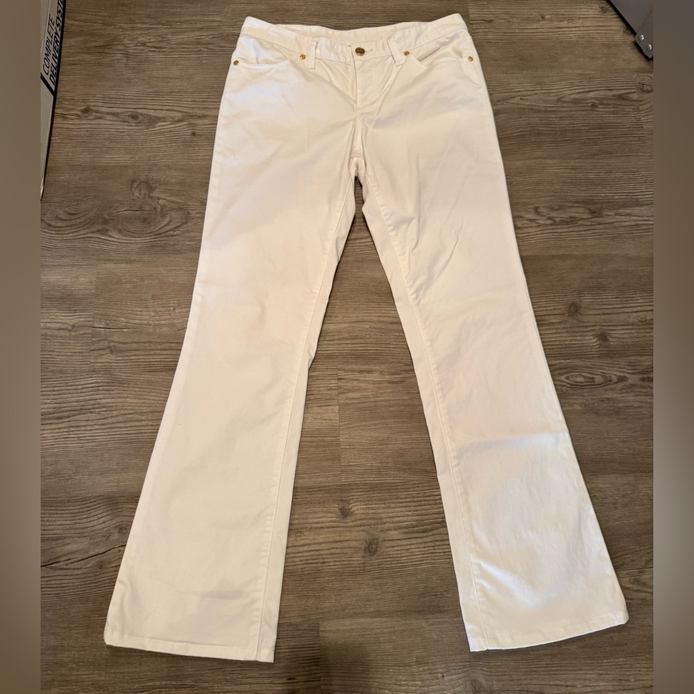 Tory Burch White Classic Tory Jean